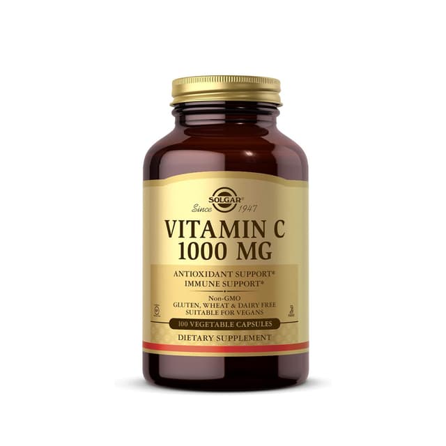 Vitamina c 100 capsulas solgar